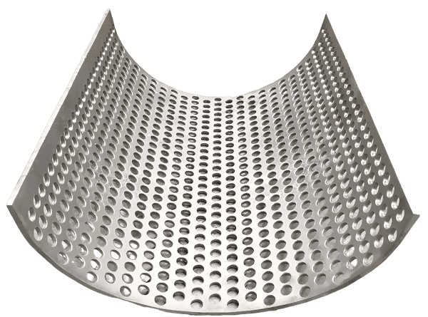 Output screen mesh