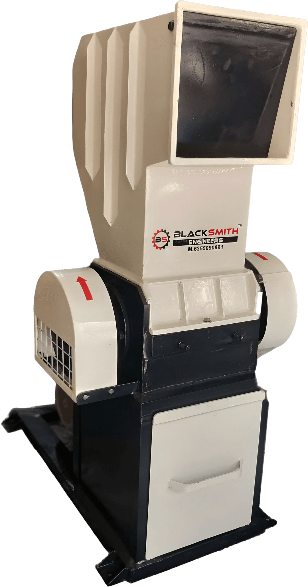 Plastic scrap grinder machine