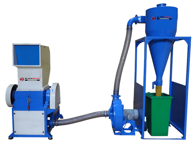 Cyclone system for grinder